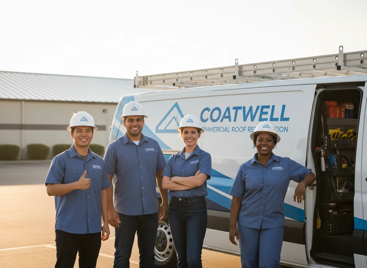 Commercial roof coating company in Elkhart, IA